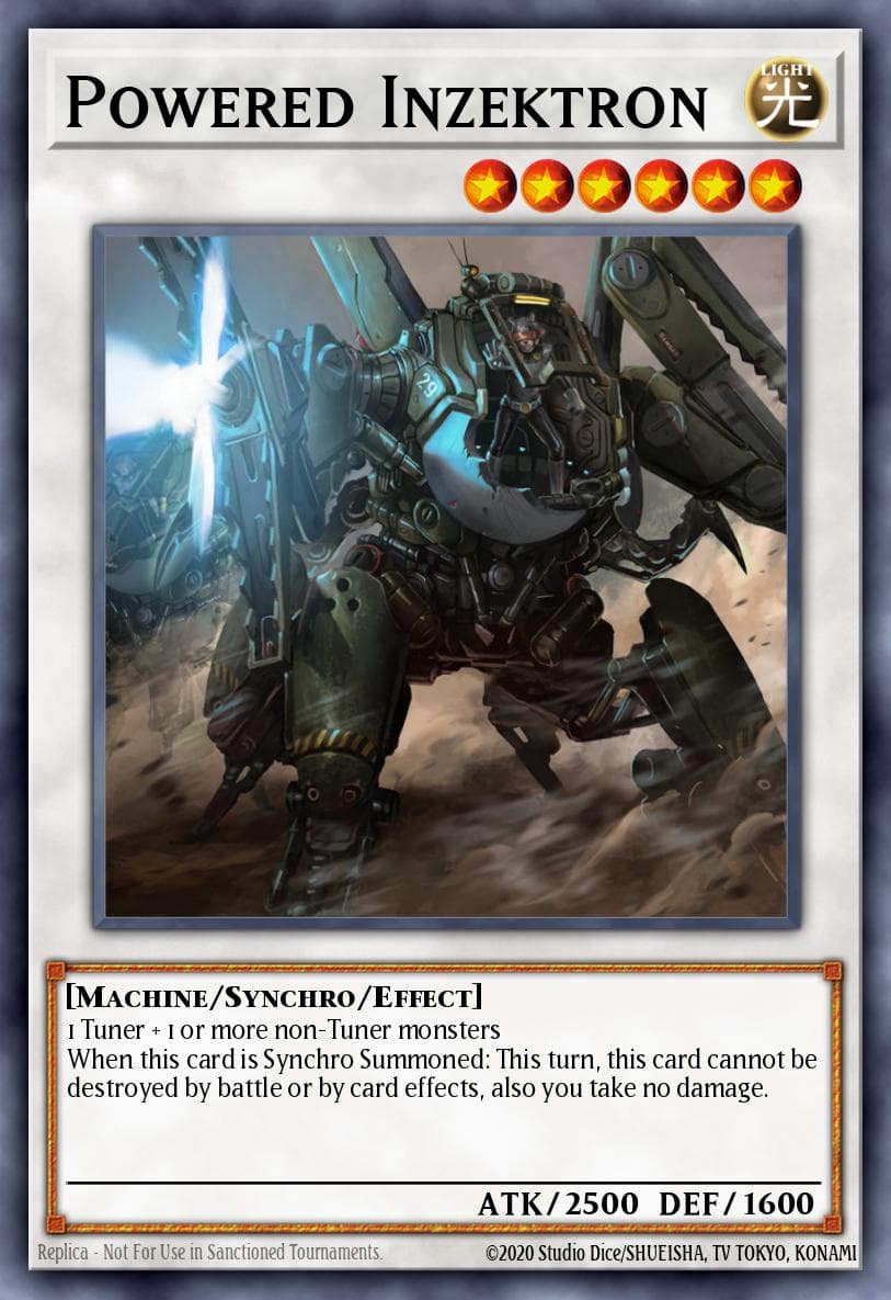 Powered Inzektron — Legacy of the Valiant Yu-Gi-Oh! card by KAZUKI TAKAHASHI