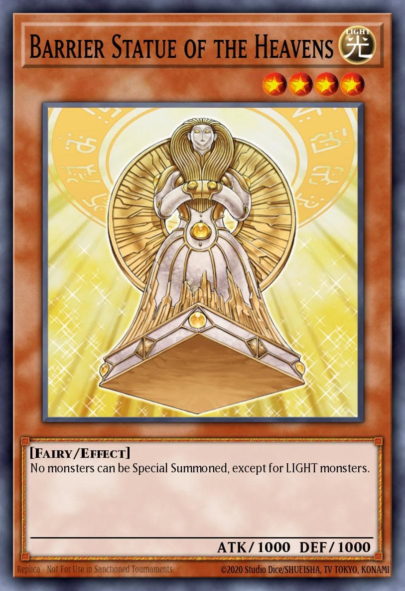 Barrier Statue of the Heavens — Maximum Gold