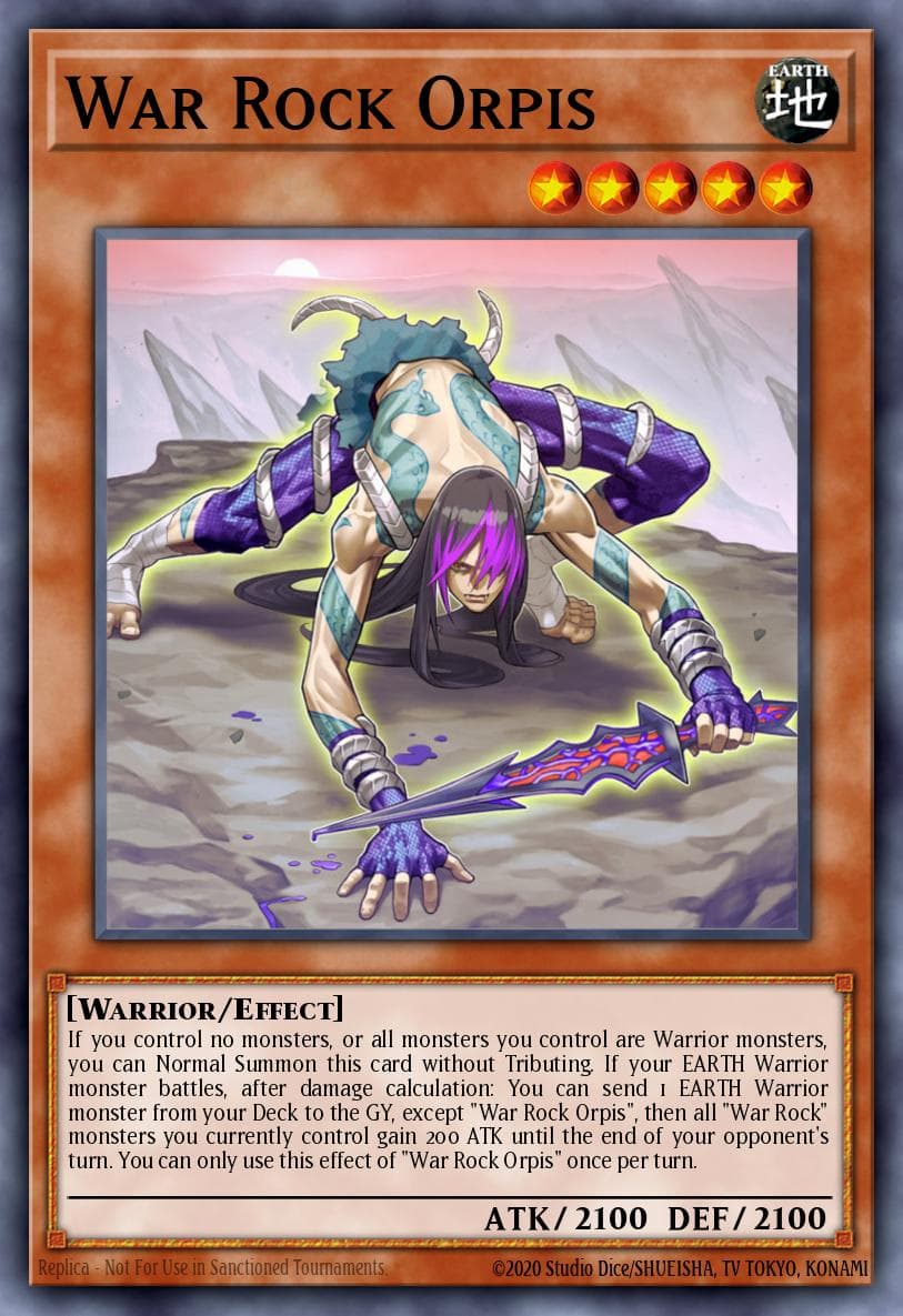 War Rock Orpis — Blazing Vortex