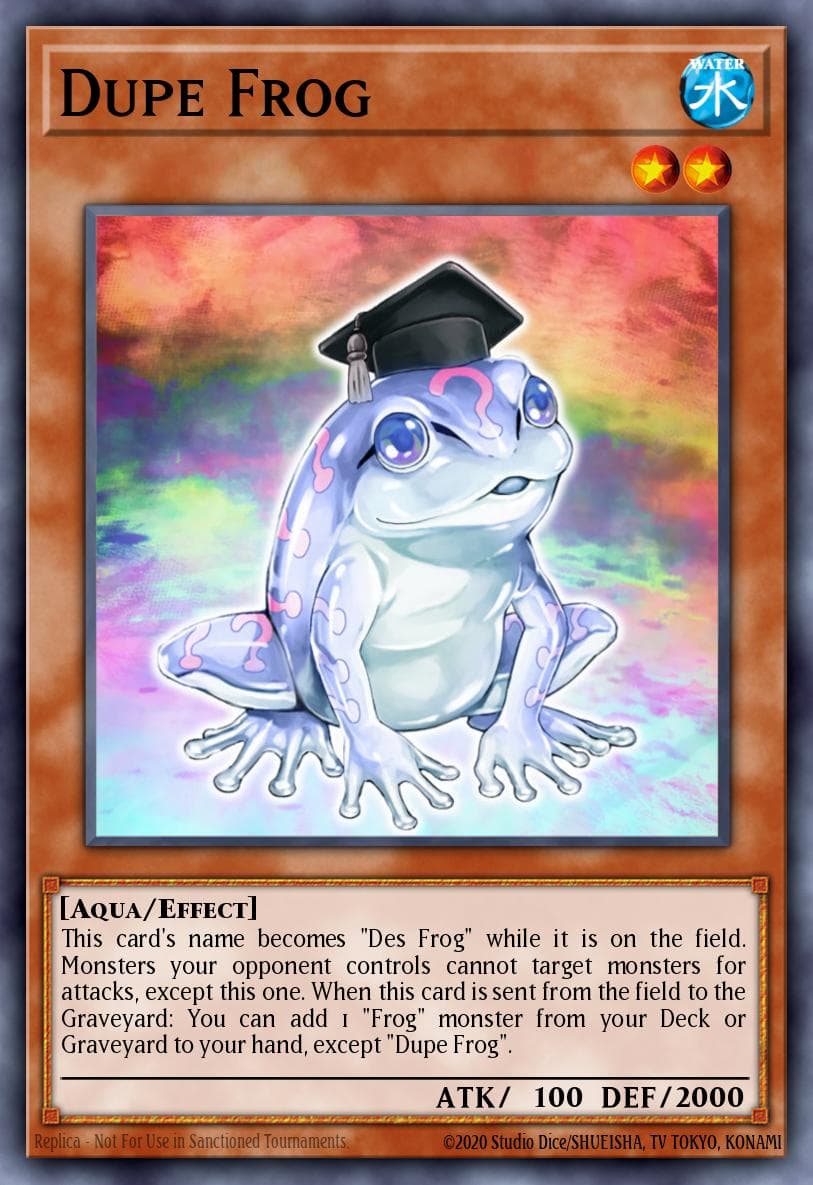 Dupe Frog — Yu-Gi-Oh! card