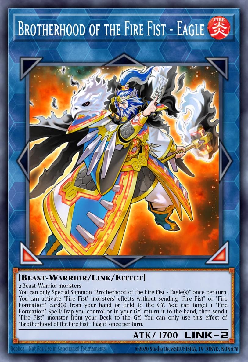 Brotherhood of the Fire Fist - Eagle — Yu-Gi-Oh! card