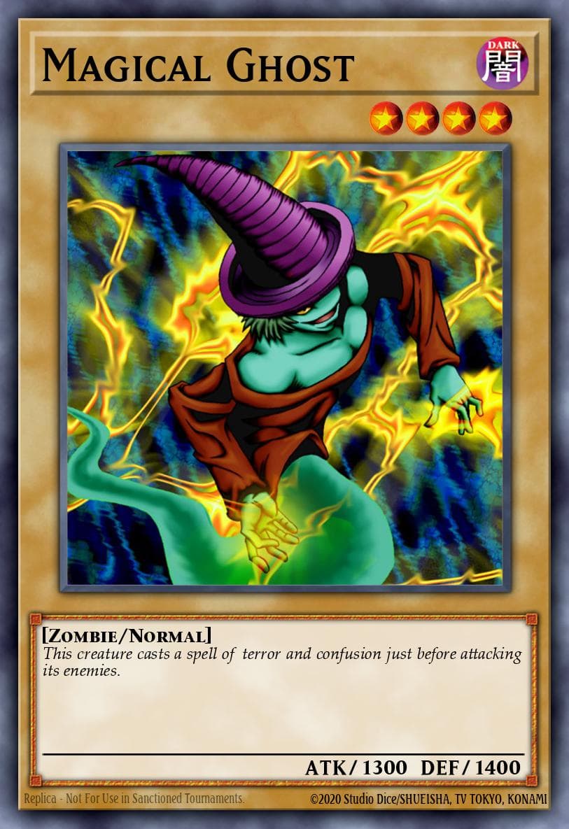 Magical Ghost — Speed Duel: Arena of Lost Souls Yu-Gi-Oh! card by KAZUKI TAKAHASHI