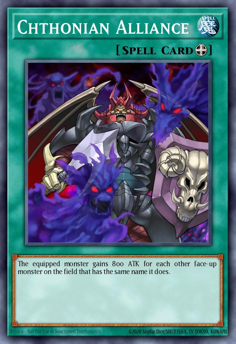 Chthonian Alliance — Dark Revelation Volume 4 Yu-Gi-Oh! card by KAYUKI TAKAHASHI