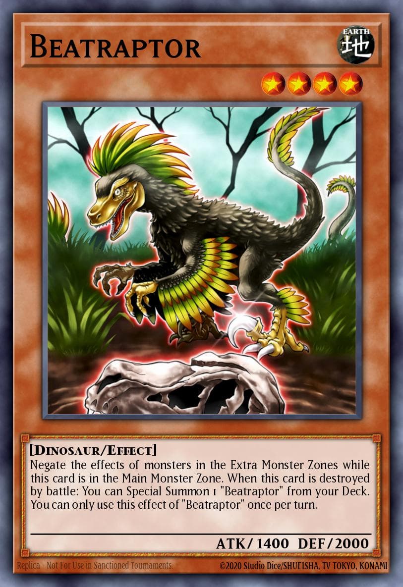 Beatraptor — Dark Neostorm Yu-Gi-Oh! card by KAZUKI TAKAHASHI