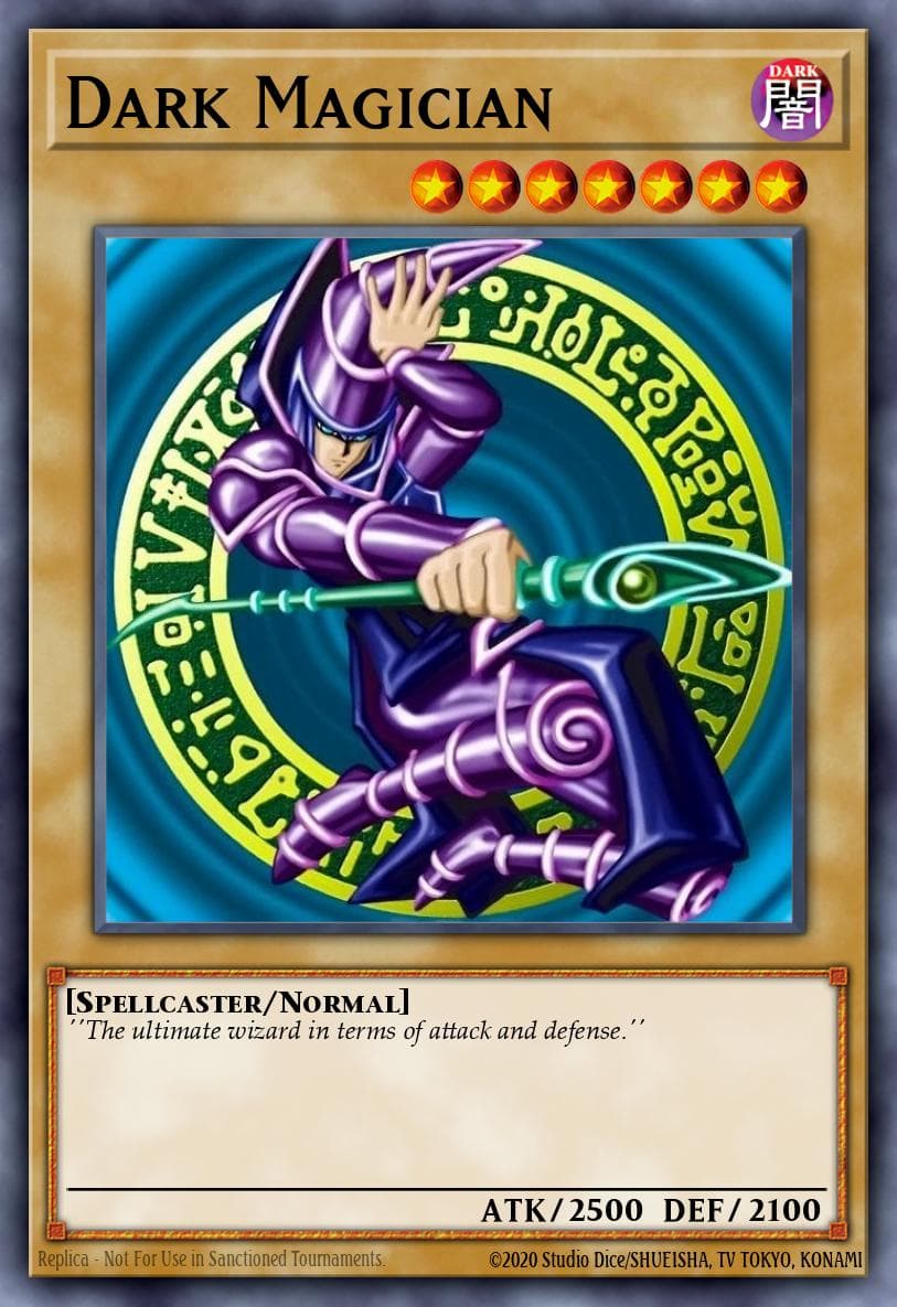 Dark Magician — Yu-Gi-Oh! card