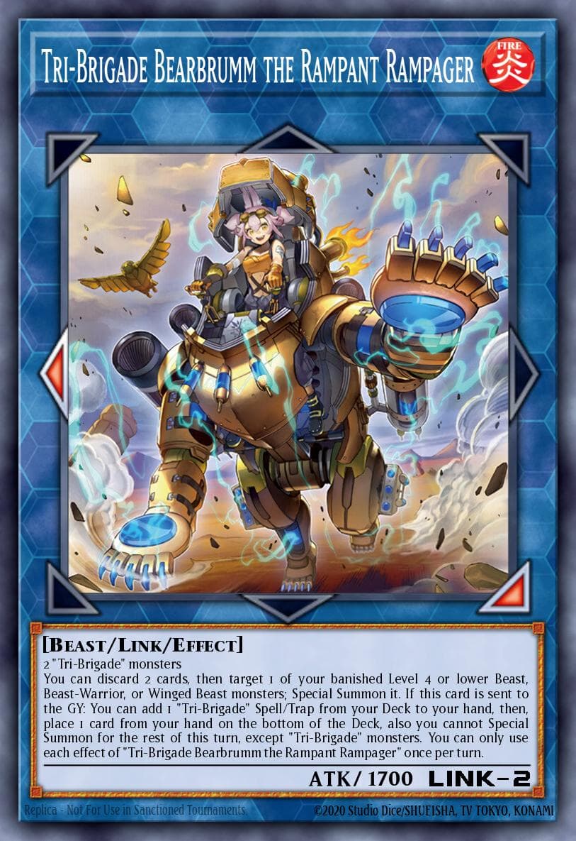 Tri-Brigade Bearbrumm the Rampant Rampager — 2022 Tin of the Pharaoh's Gods