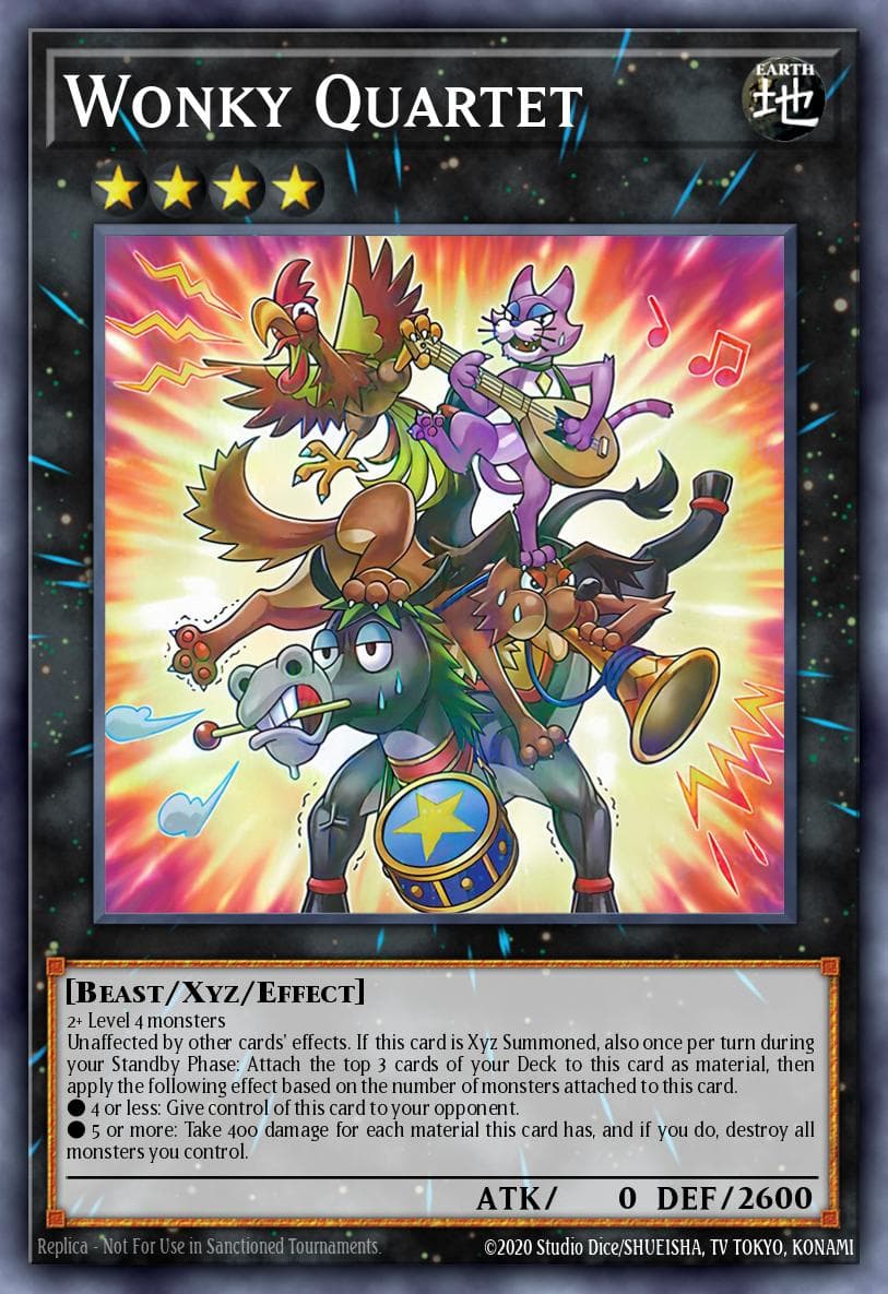 Wonky Quartet — Battles of Legend: Terminal Revenge