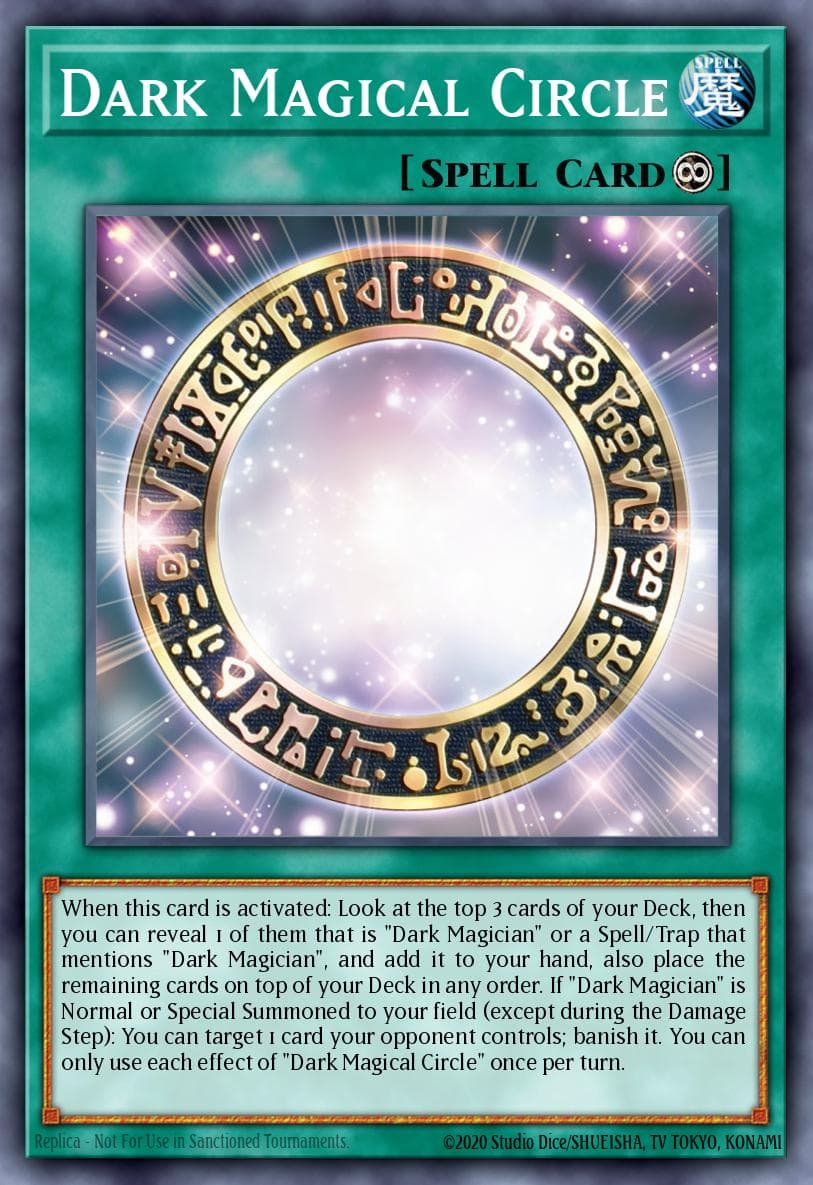 Dark Magical Circle — Yu-Gi-Oh! card