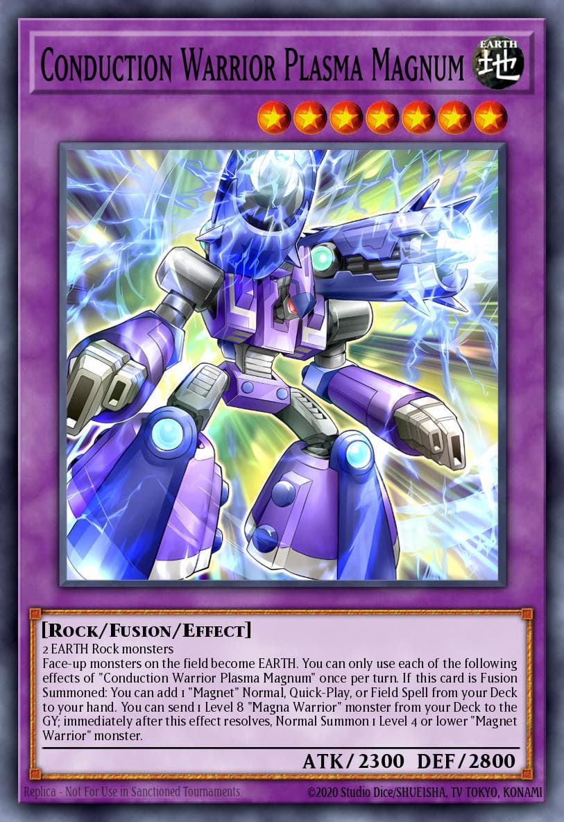 Conduction Warrior Plasma Magnum — Burst Protocol Yu-Gi-Oh! card by BEE-ENGS