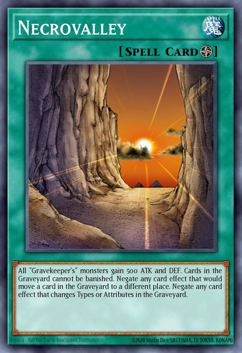 Necrovalley — Yu-Gi-Oh! card