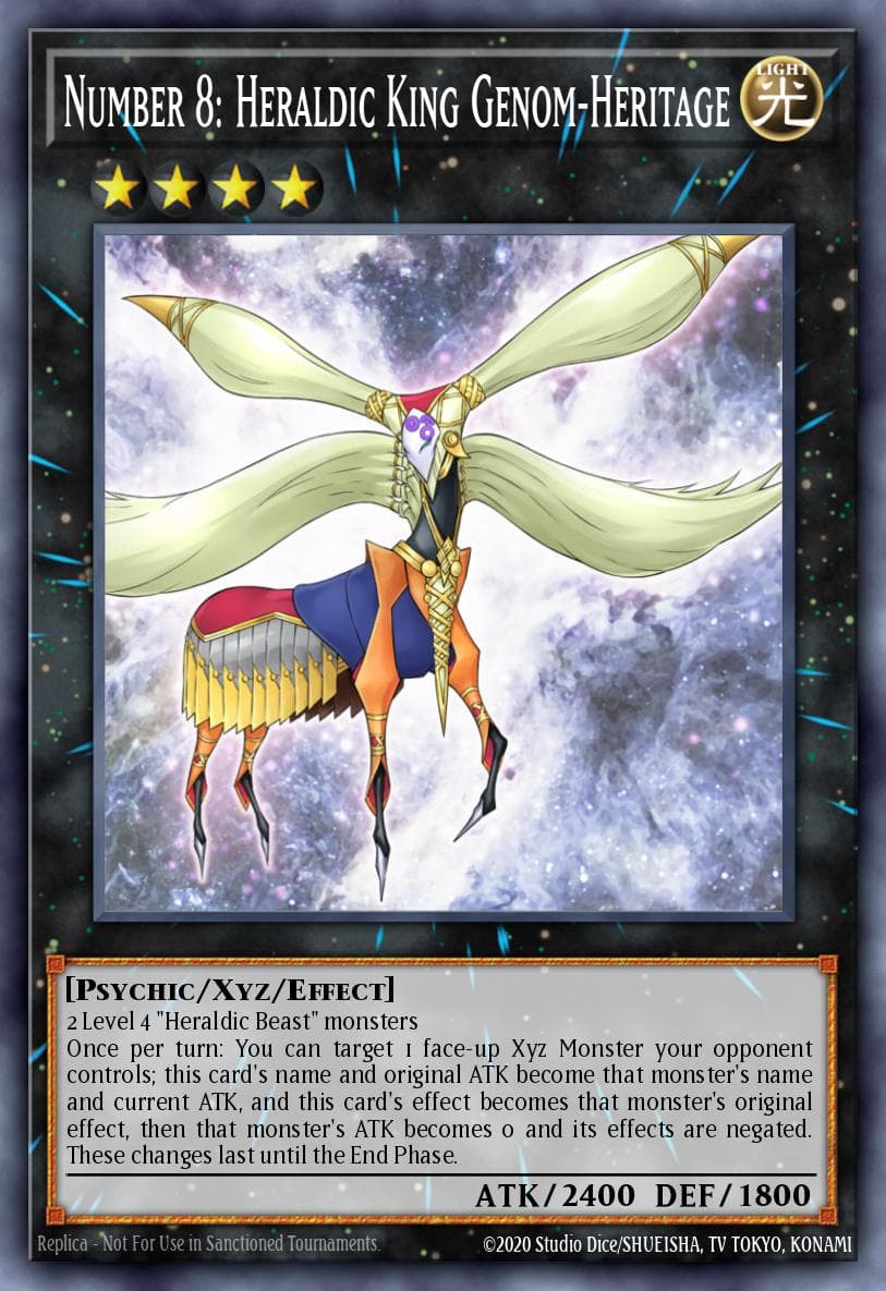 Number 8: Heraldic King Genom-Heritage — Abyss Rising