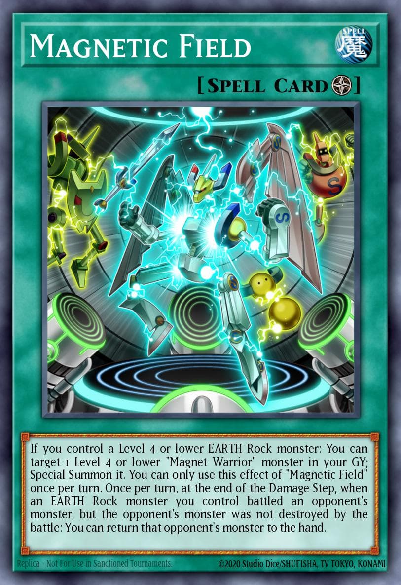 Magnetic Field — Yu-Gi-Oh! card