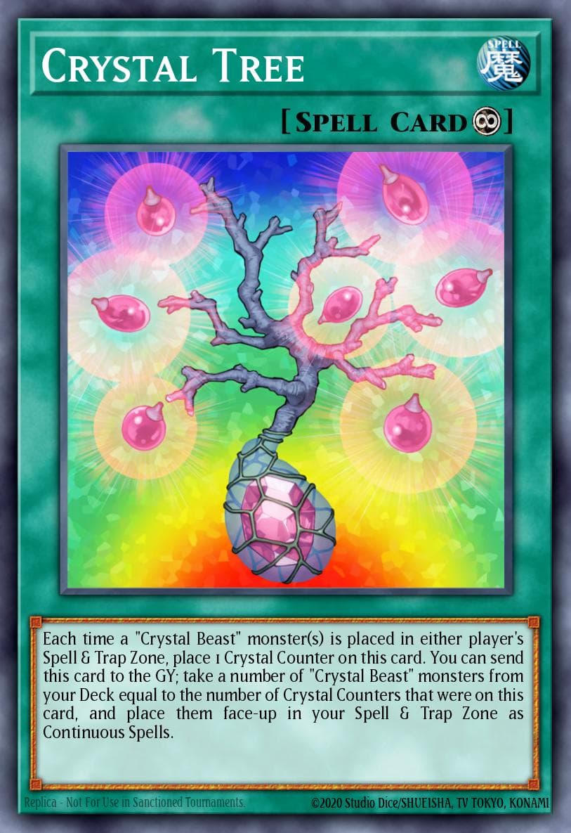 Crystal Tree — Yu-Gi-Oh! card