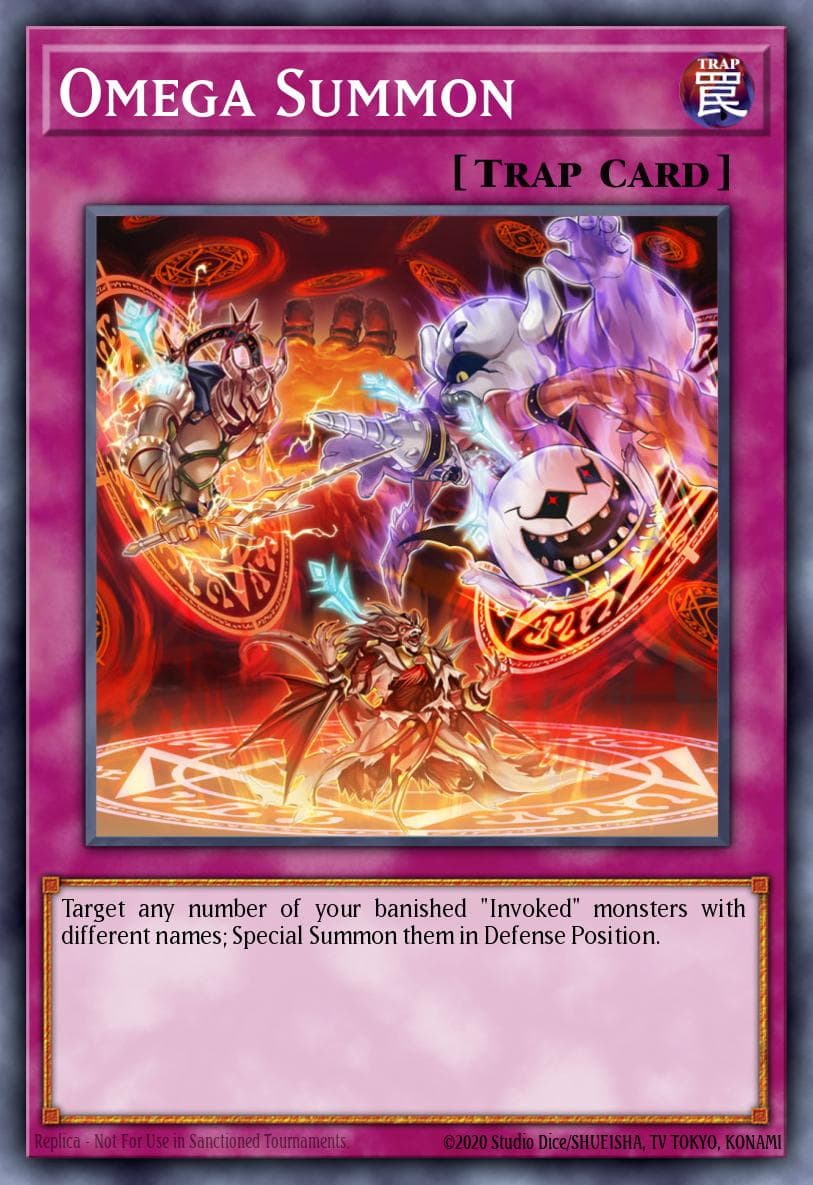 Omega Summon — Fusion Enforcers Yu-Gi-Oh! card by KAZUKI TAKAHASHI