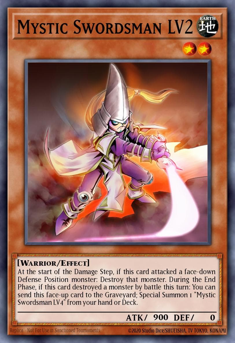 Mystic Swordsman LV2 — Yu-Gi-Oh! card
