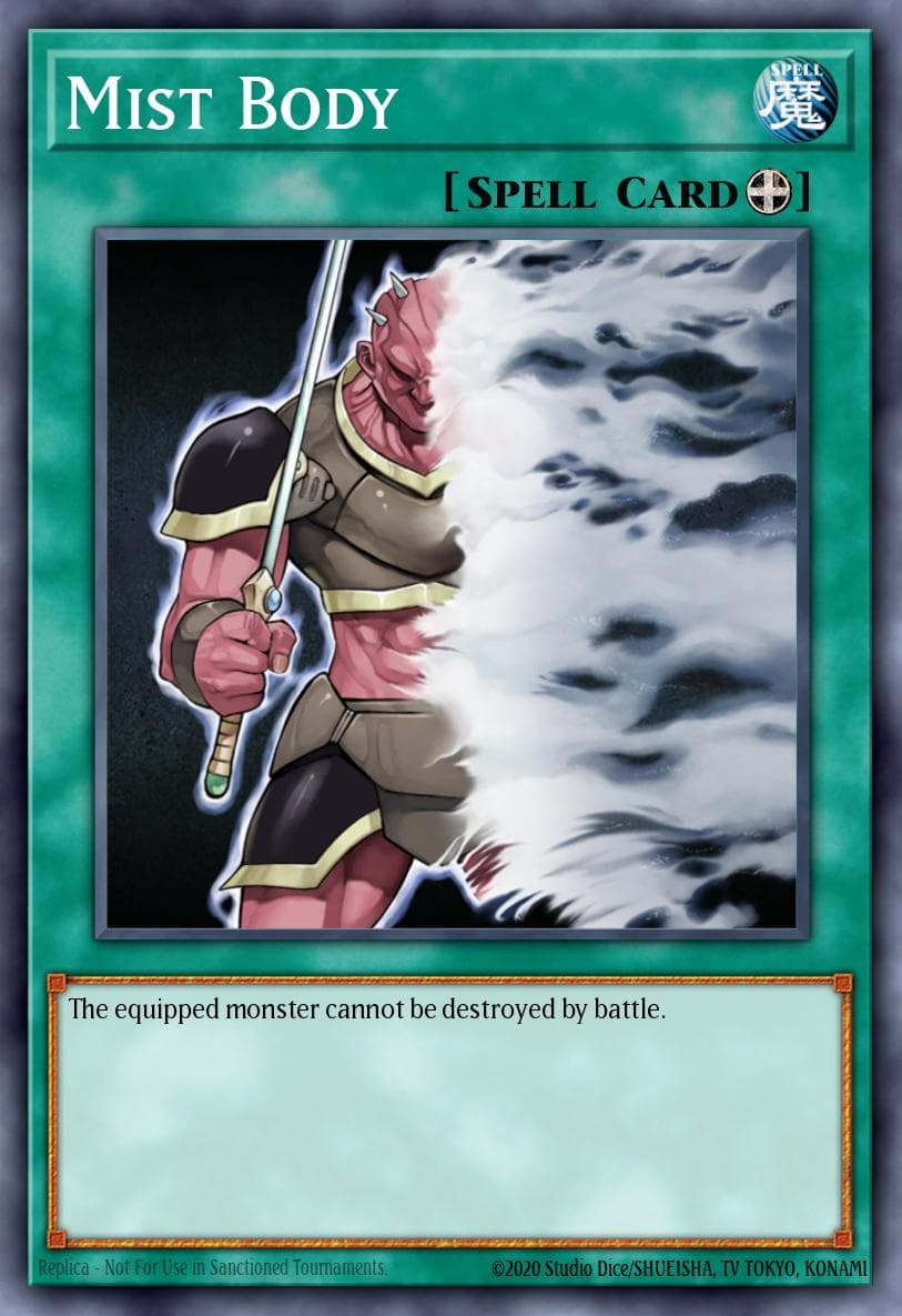 Mist Body — Yu-Gi-Oh! card