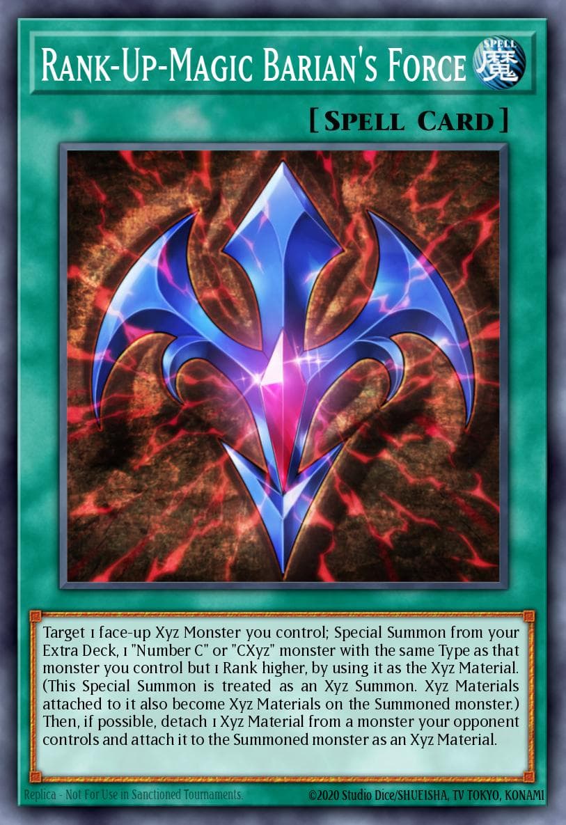 Rank-Up-Magic Barian's Force — 2013 Collectors Tins Yu-Gi-Oh! card by KAZUKI TAKAHASHI