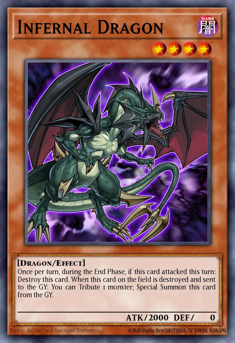 Infernal Dragon — Yu-Gi-Oh! card