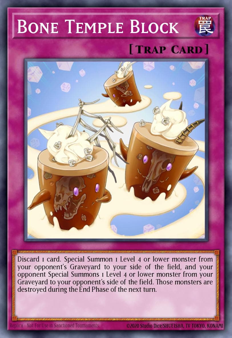 Bone Temple Block — Raging Battle