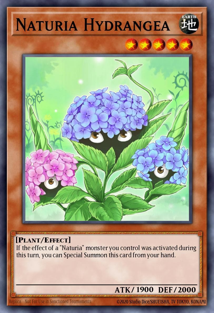 Naturia Hydrangea — Duel Terminal 3