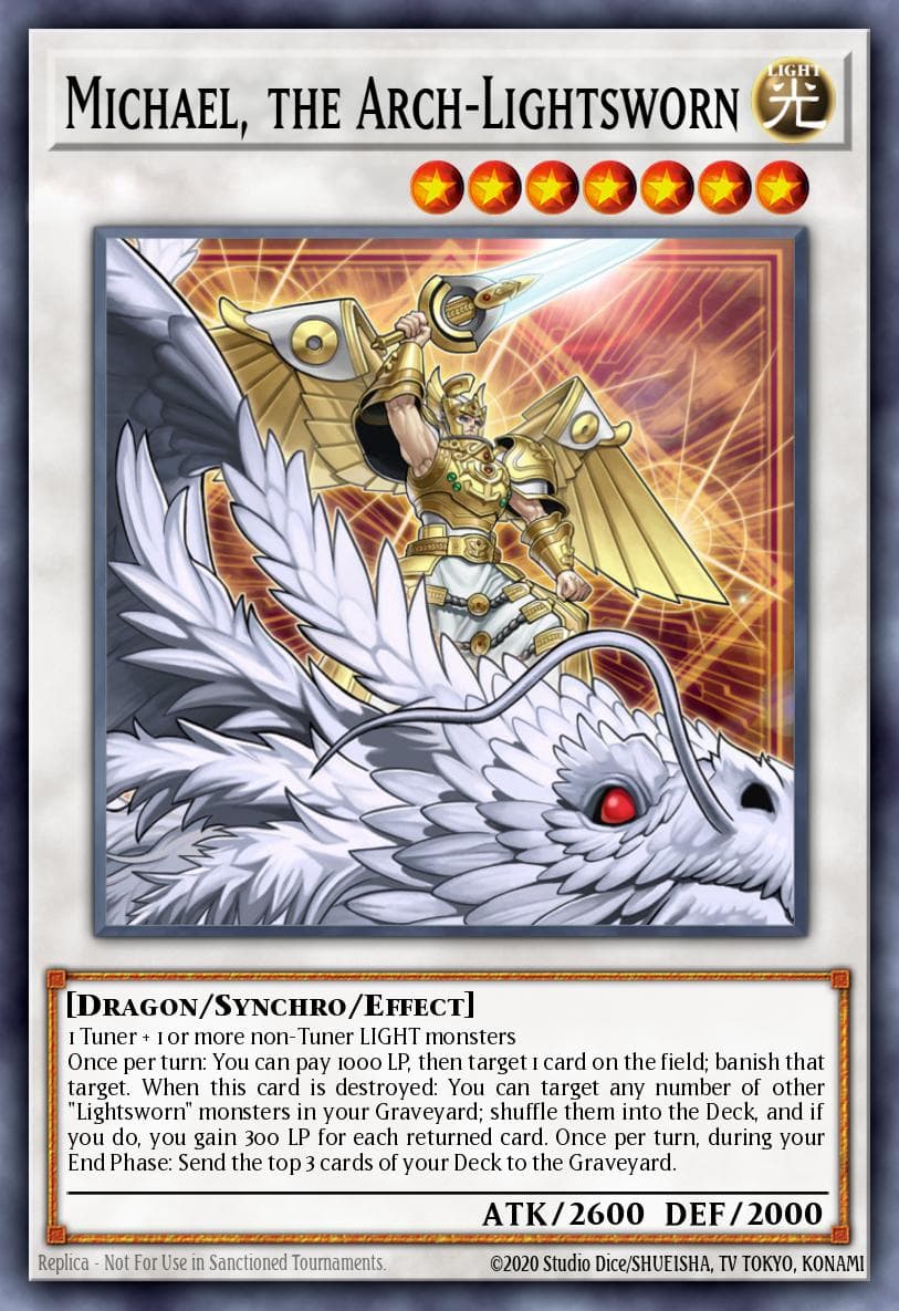 Michael, the Arch-Lightsworn — Yu-Gi-Oh! card