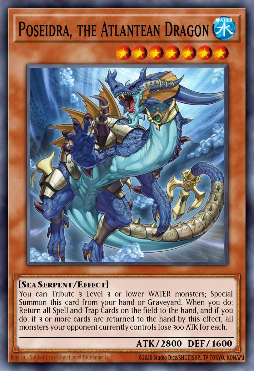 Poseidra, the Atlantean Dragon — Structure Deck: Realm of the Sea Emperor