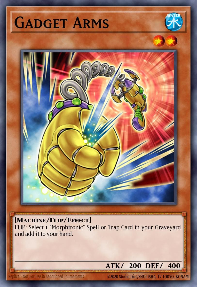 Gadget Arms — Raging Battle Yu-Gi-Oh! card by katsuya takahashi