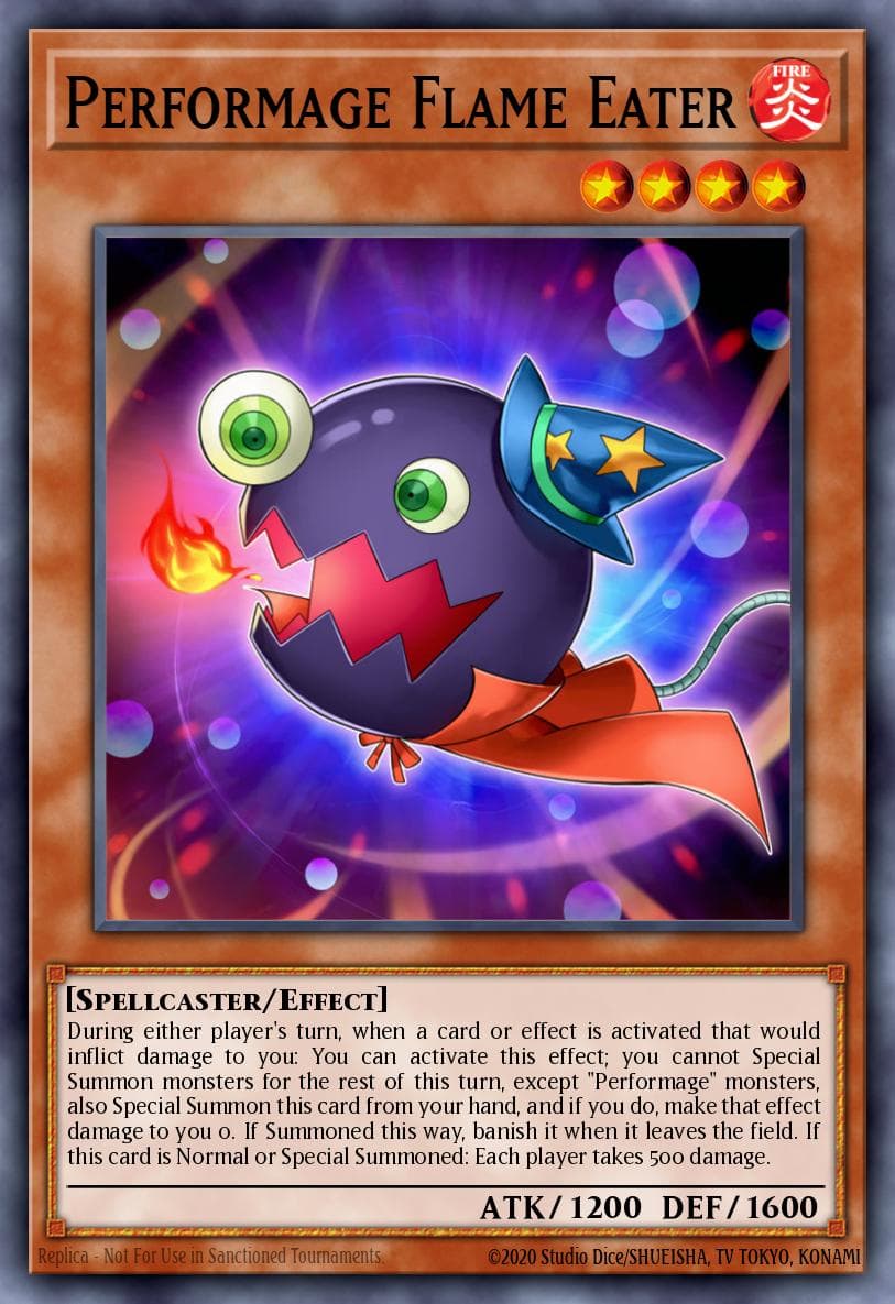 Performage Flame Eater — 2016 Mega-Tin Mega Pack