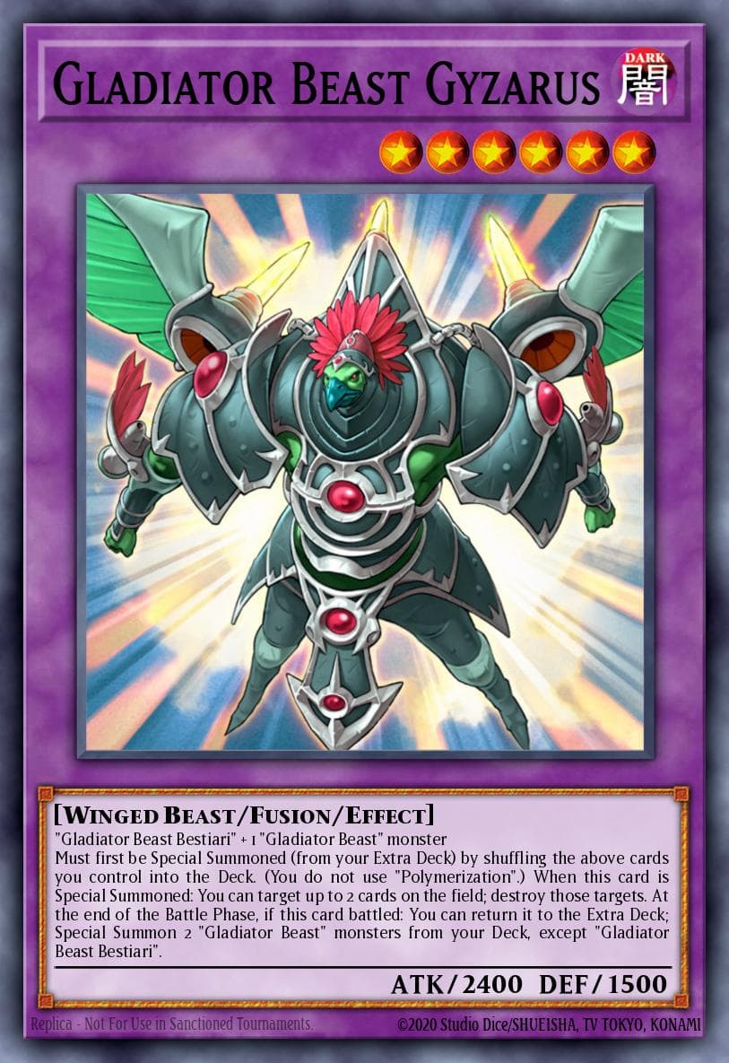 Gladiator Beast Gyzarus — Light of Destruction
