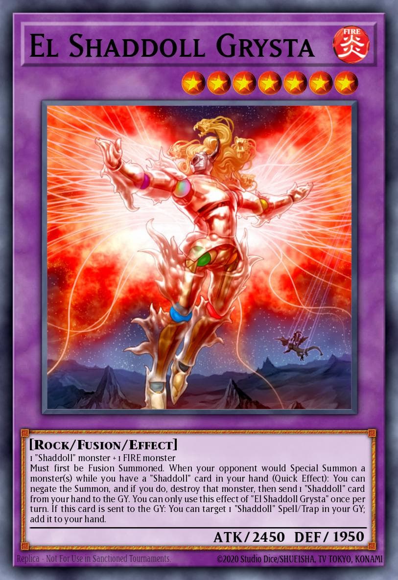 El Shaddoll Grysta — Yu-Gi-Oh! card