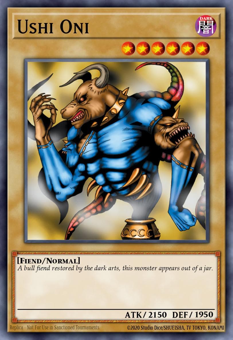 Ushi Oni — Yu-Gi-Oh! card