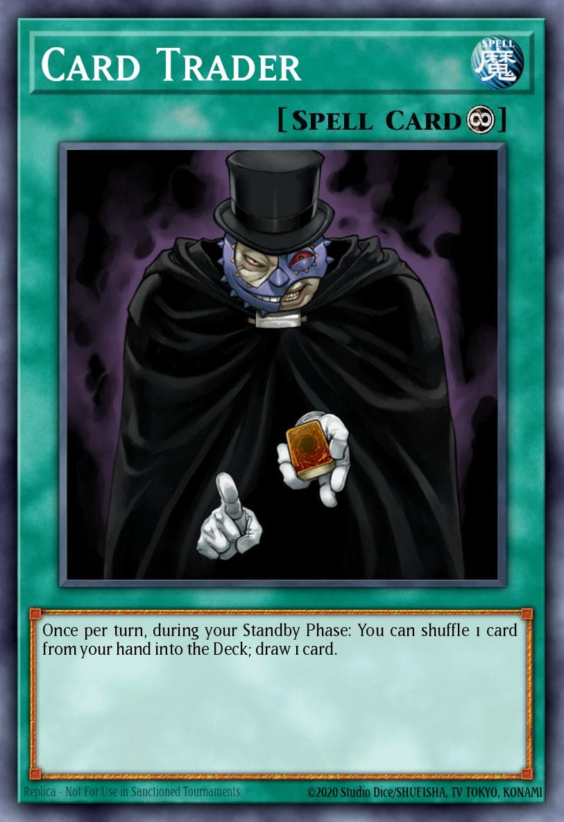 Card Trader — Strike of Neos Yu-Gi-Oh! card by KAZUKI TAKAHASHI