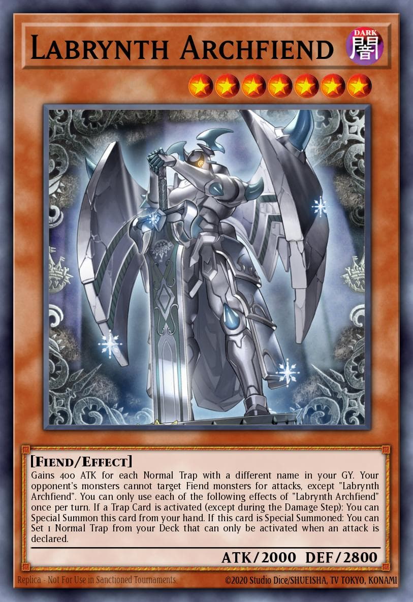 Labrynth Archfiend — Tactical Masters Yu-Gi-Oh! card by Kozuki Zun