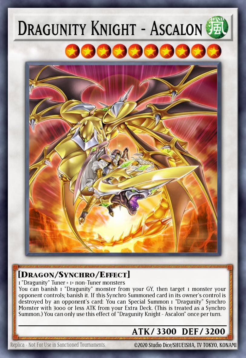 Dragunity Knight - Ascalon — Cybernetic Horizon