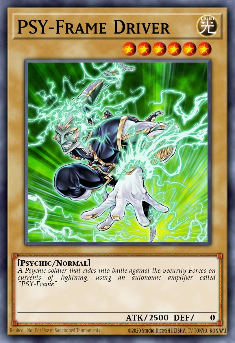 PSY-Frame Driver — Maximum Gold: El Dorado Yu-Gi-Oh! card by Konami