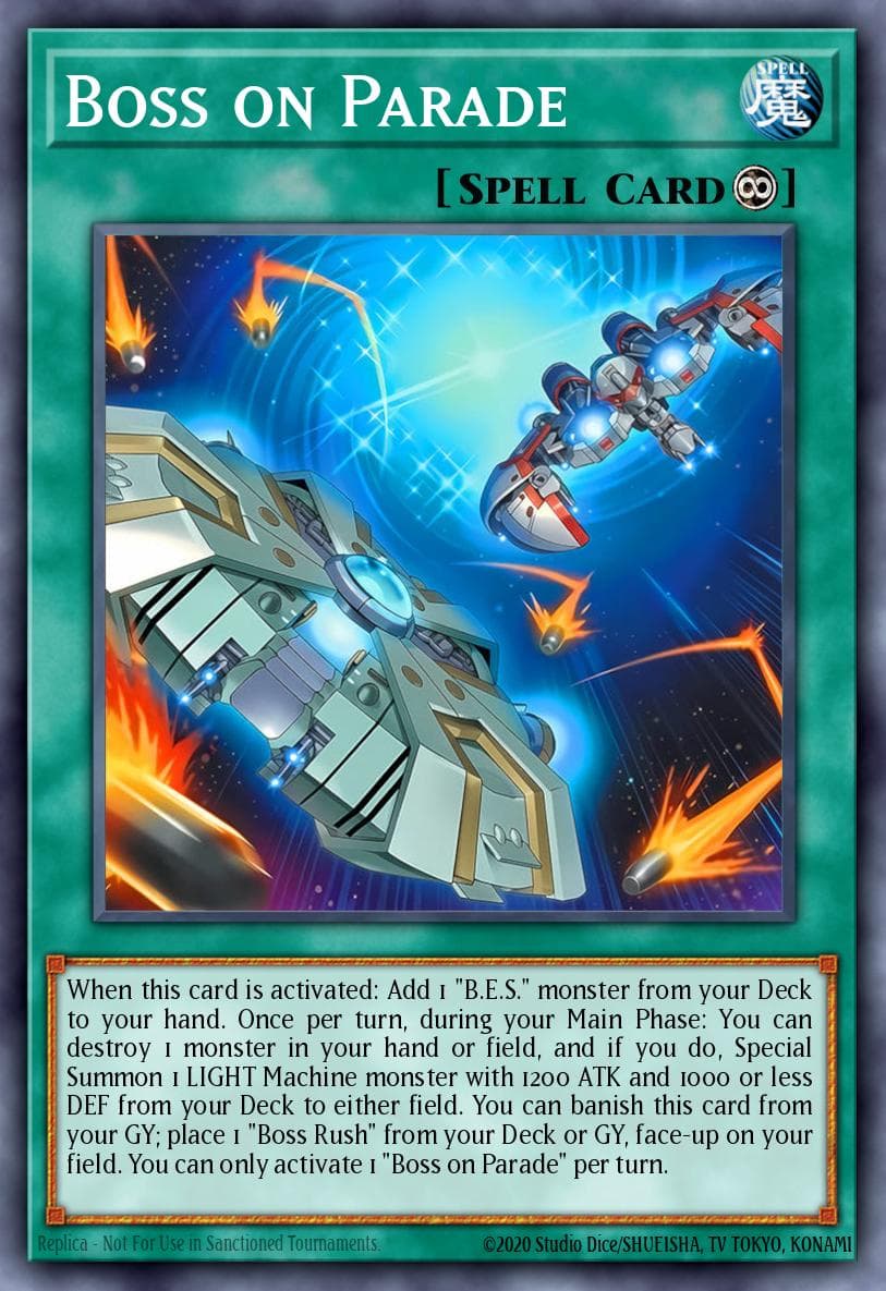 Boss on Parade — Burst Protocol Yu-Gi-Oh! card by Various
