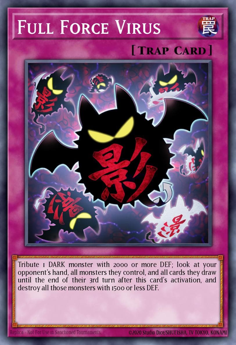 Full Force Virus — Legendary Collection Kaiba (2020 Date Reprint)