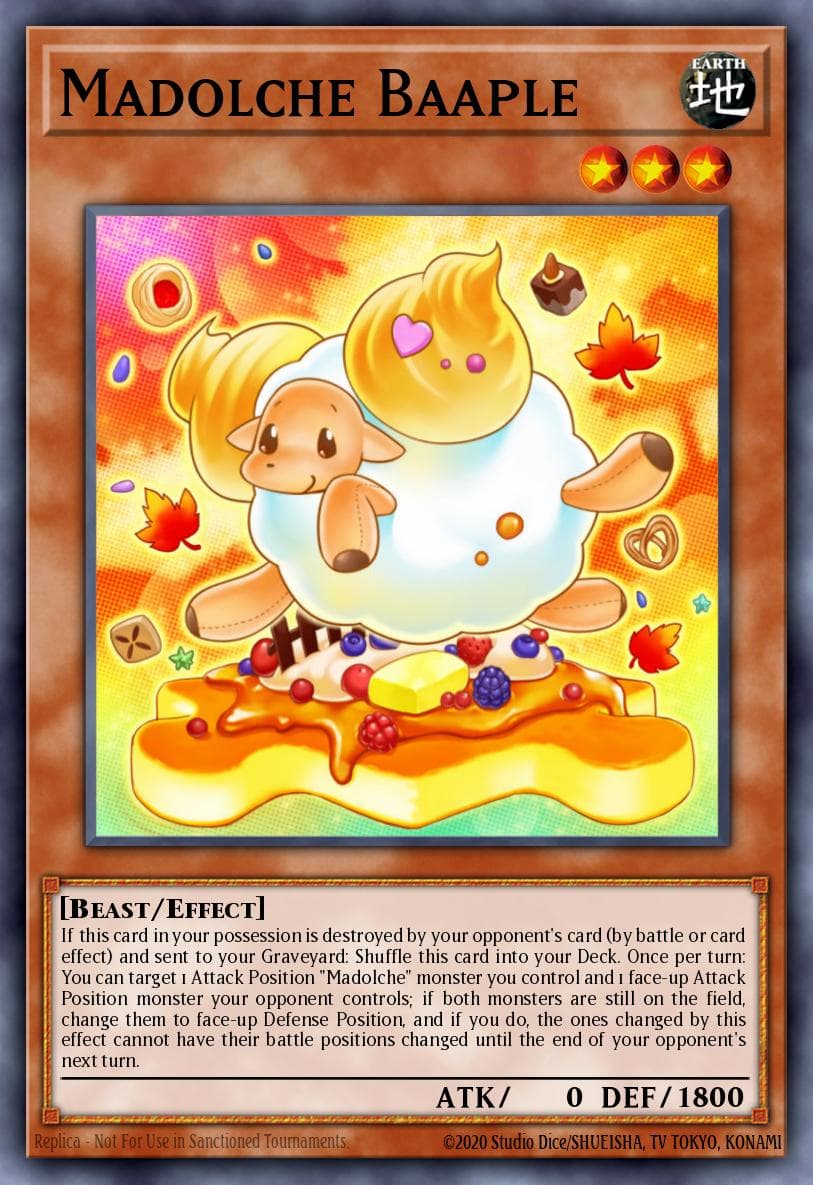 Madolche Baaple — Battle Pack 2: War of the Giants Round 2 Yu-Gi-Oh! card by KAZUKI TAKAHASHI