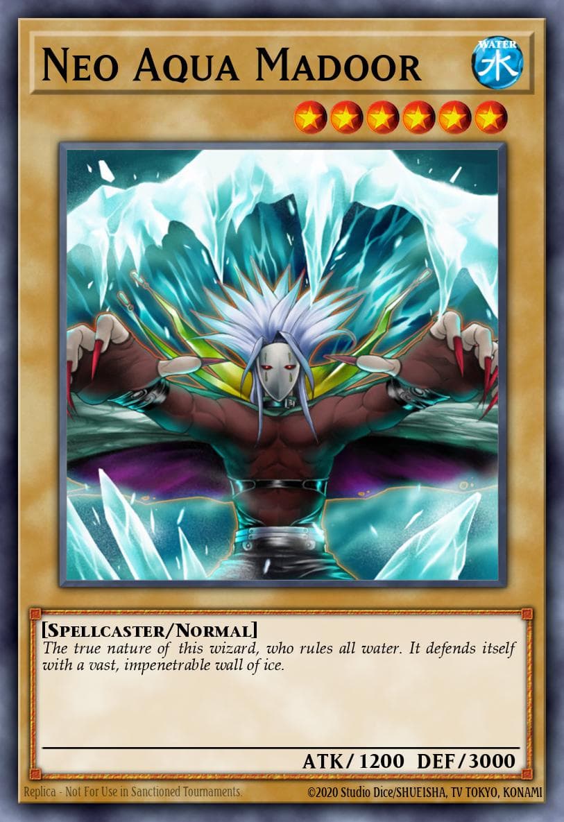 Neo Aqua Madoor — Soul of the Duelist Yu-Gi-Oh! card by KAZUKI TAKAHASHI