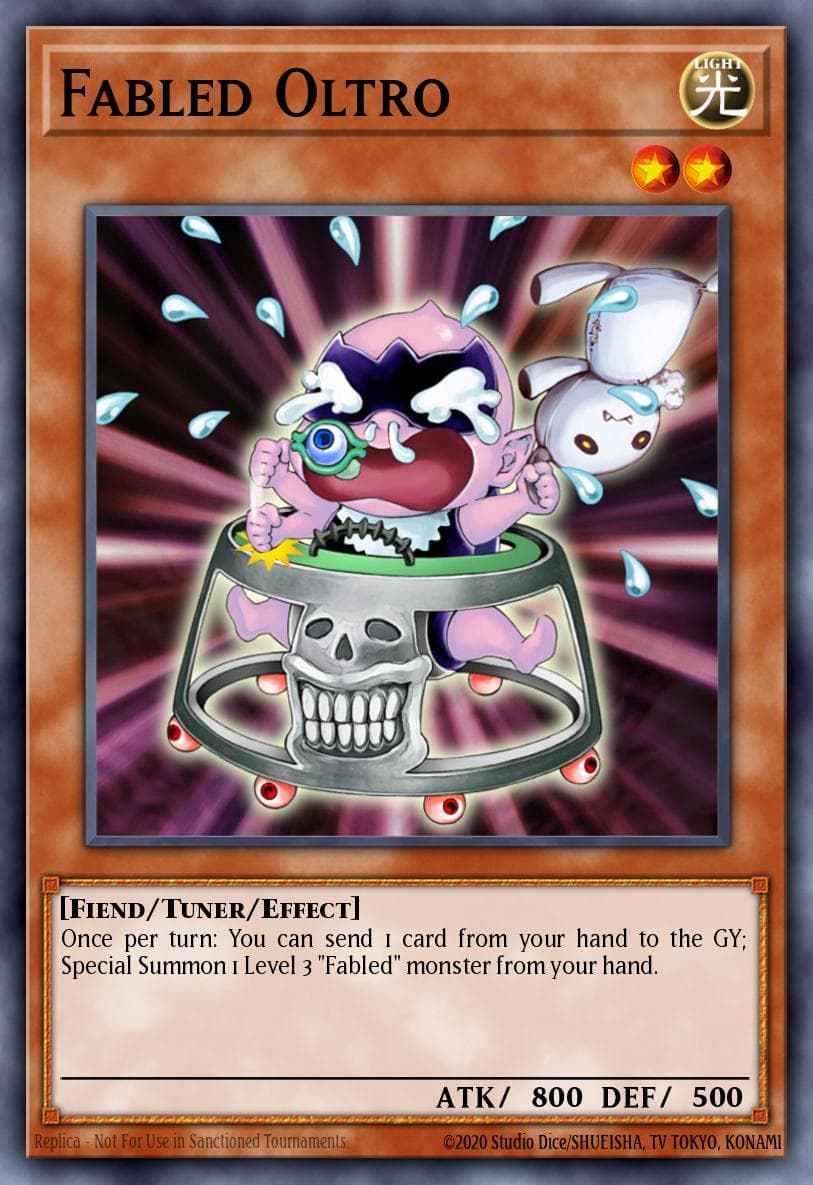 Fabled Oltro — Duel Terminal 3 Yu-Gi-Oh! card by TATSURO
