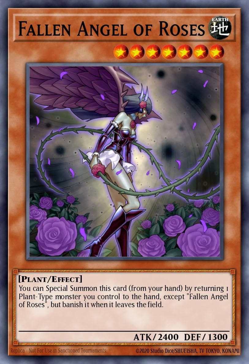 Fallen Angel of Roses — 2012 Premium Collection Tin Yu-Gi-Oh! card by KAZUKI TAKAHASHI