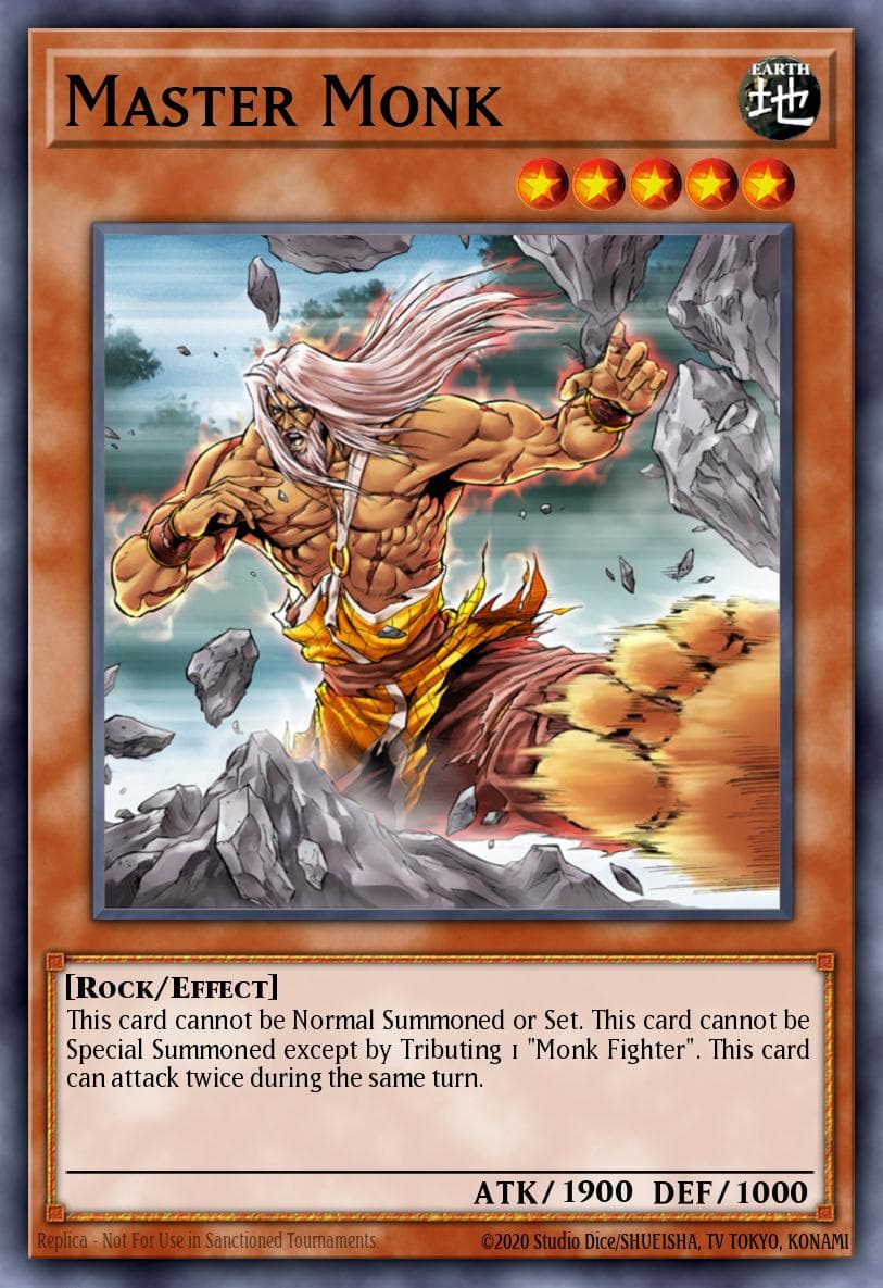 Master Monk — The Lost Millennium Yu-Gi-Oh! card by Yu-Gi-Oh! Official Card Game