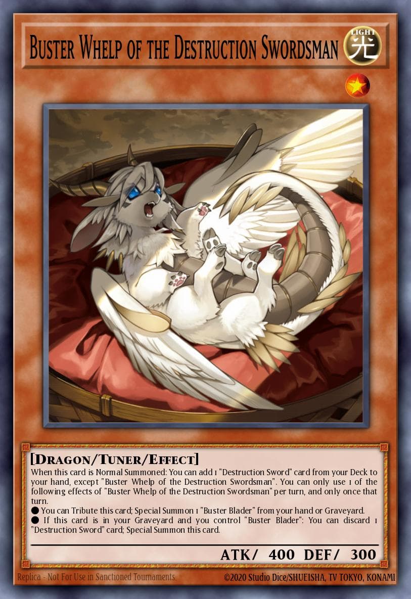 Buster Whelp of the Destruction Swordsman — 2025 Mega-Pack Tin