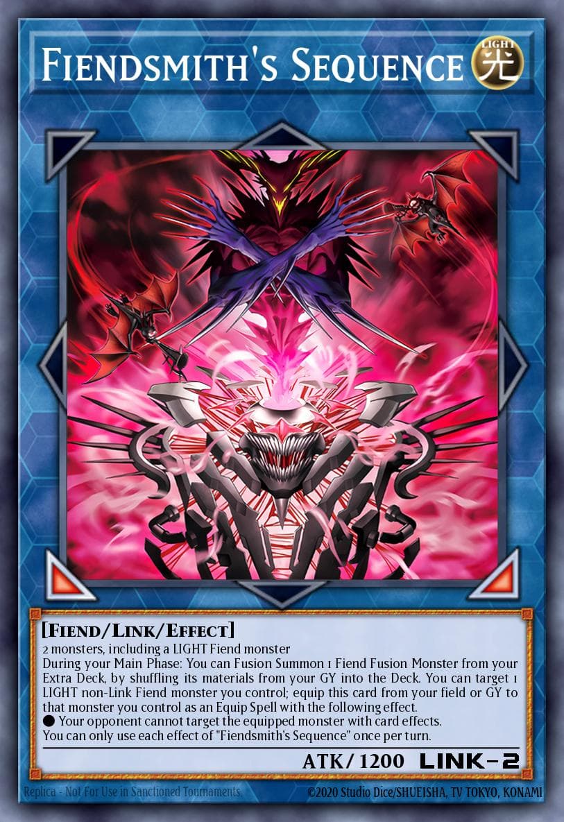 Fiendsmith's Sequence — The Infinite Forbidden Yu-Gi-Oh! card by SHIBATA