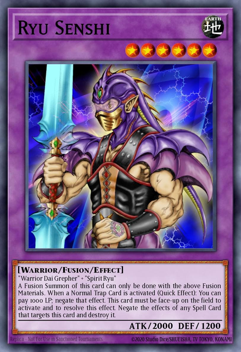 Ryu Senshi — Yu-Gi-Oh! card