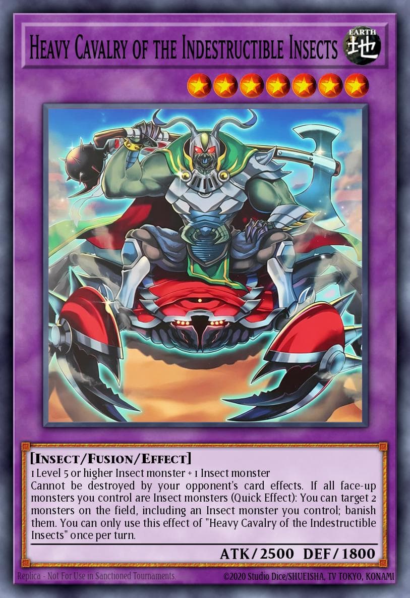 Heavy Cavalry of the Indestructible Insects — Rage of the Abyss