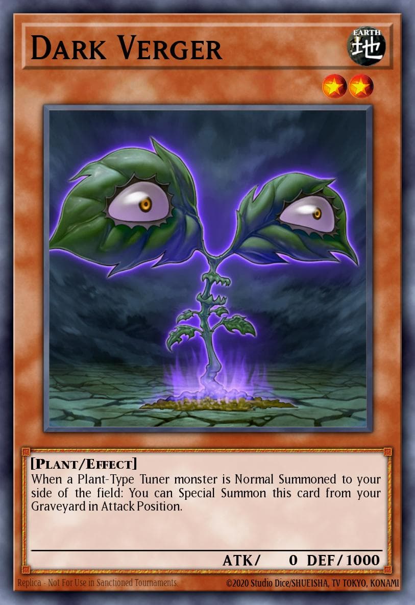 Dark Verger — Raging Battle Yu-Gi-Oh! card by Kajitsu