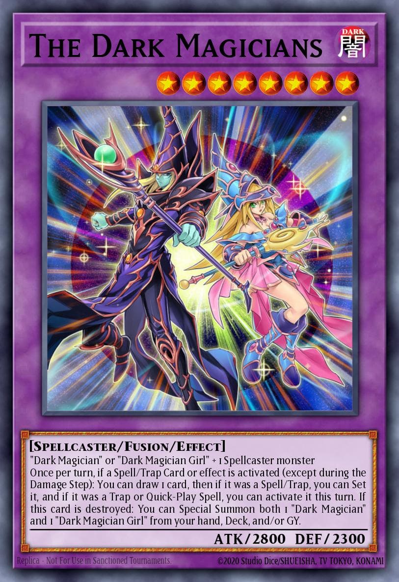 The Dark Magicians — Yu-Gi-Oh! card