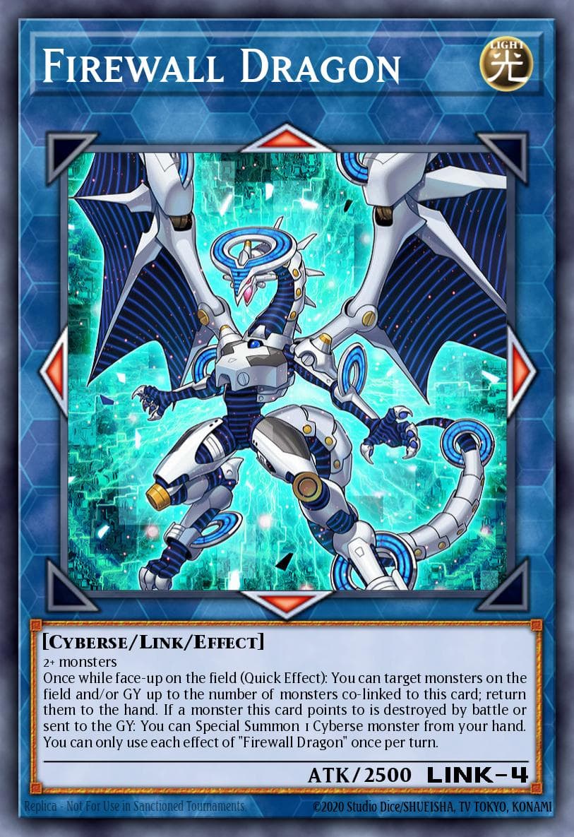 Firewall Dragon — Yu-Gi-Oh! card
