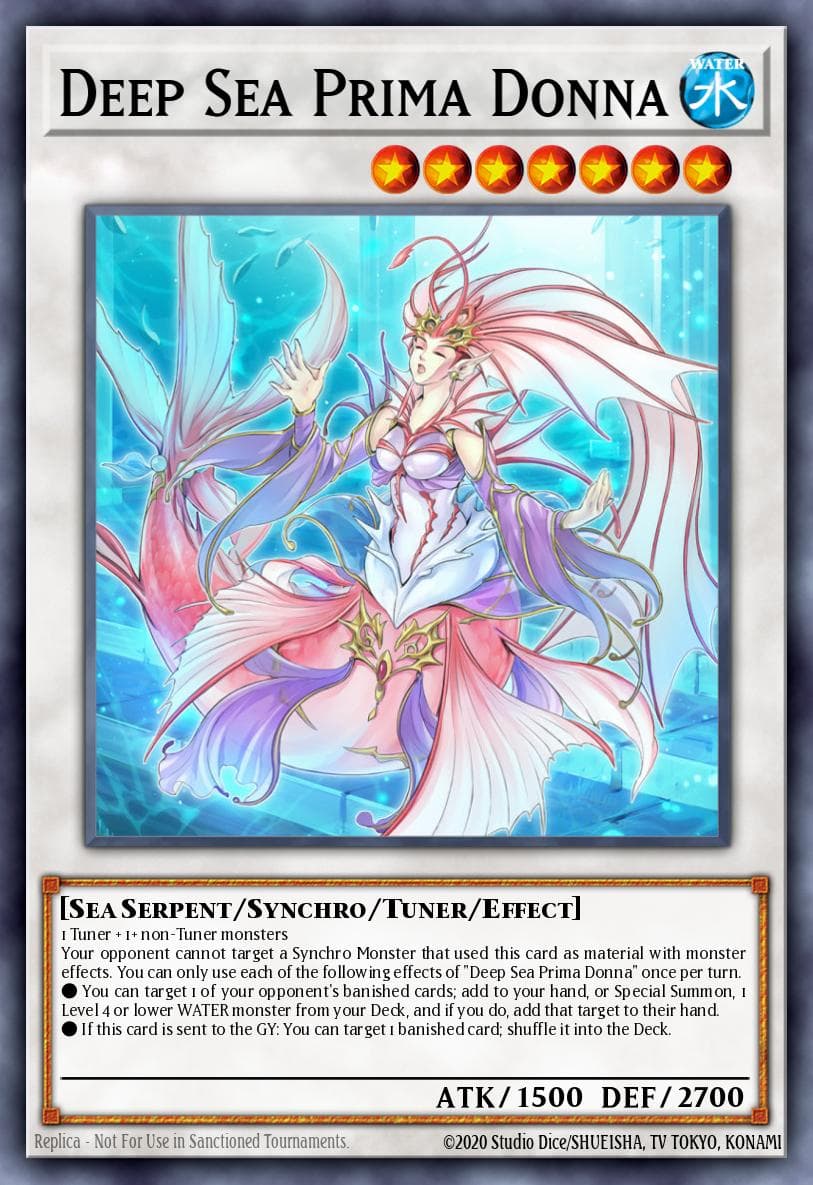 Deep Sea Prima Donna — Yu-Gi-Oh! card